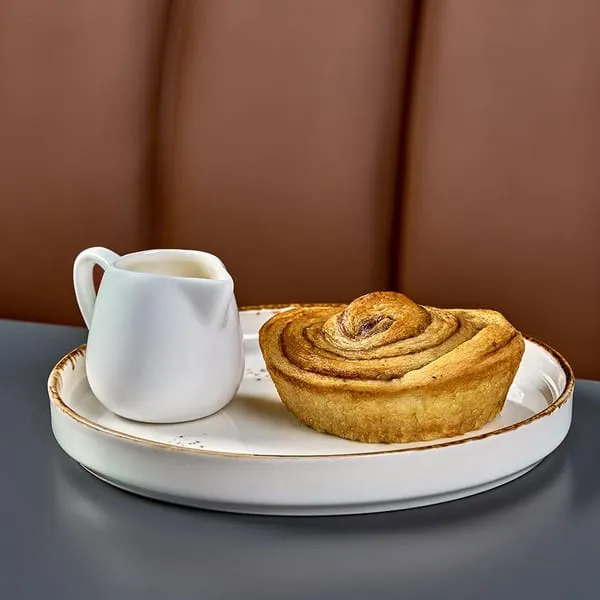 Cinnamon Roll Croissant with Condensed Milk