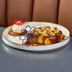 Salted Caramel French Toast with Ice Cream